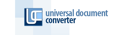 udc universal document converter